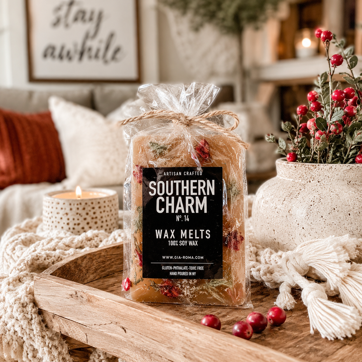 Cranberry Sugar XL Wax Melts — Select Your Label