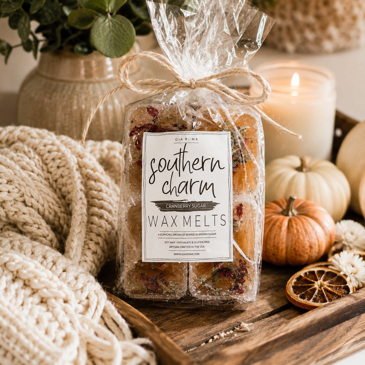 Cranberry Sugar XL Wax Melts — Select Your Label
