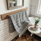 Haley Stripe XL Turkish Cotton Towel — Select Your Color