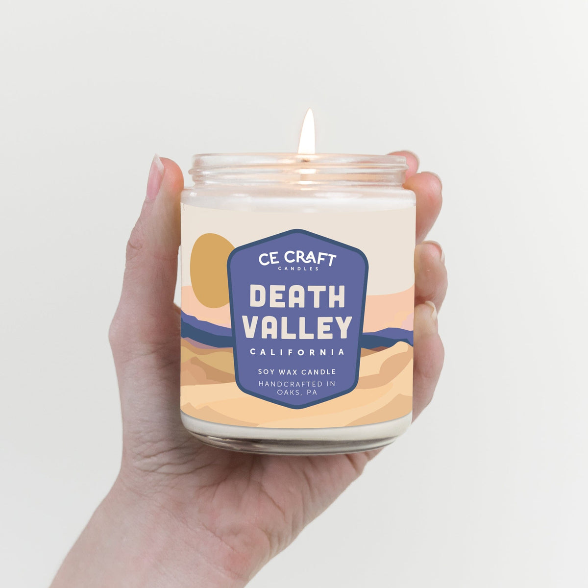 Death Valley National Park Candle — Choose Your Size and Scent
