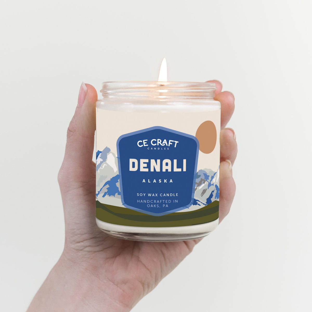 Denali National Park Candle — Choose Your Size and Scent