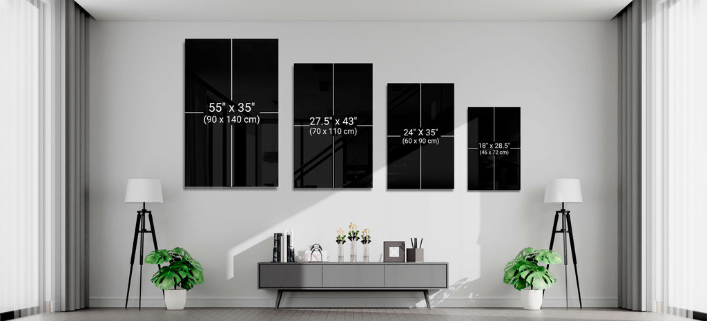 Red Crest Gladiator Shield Glass Wall Art