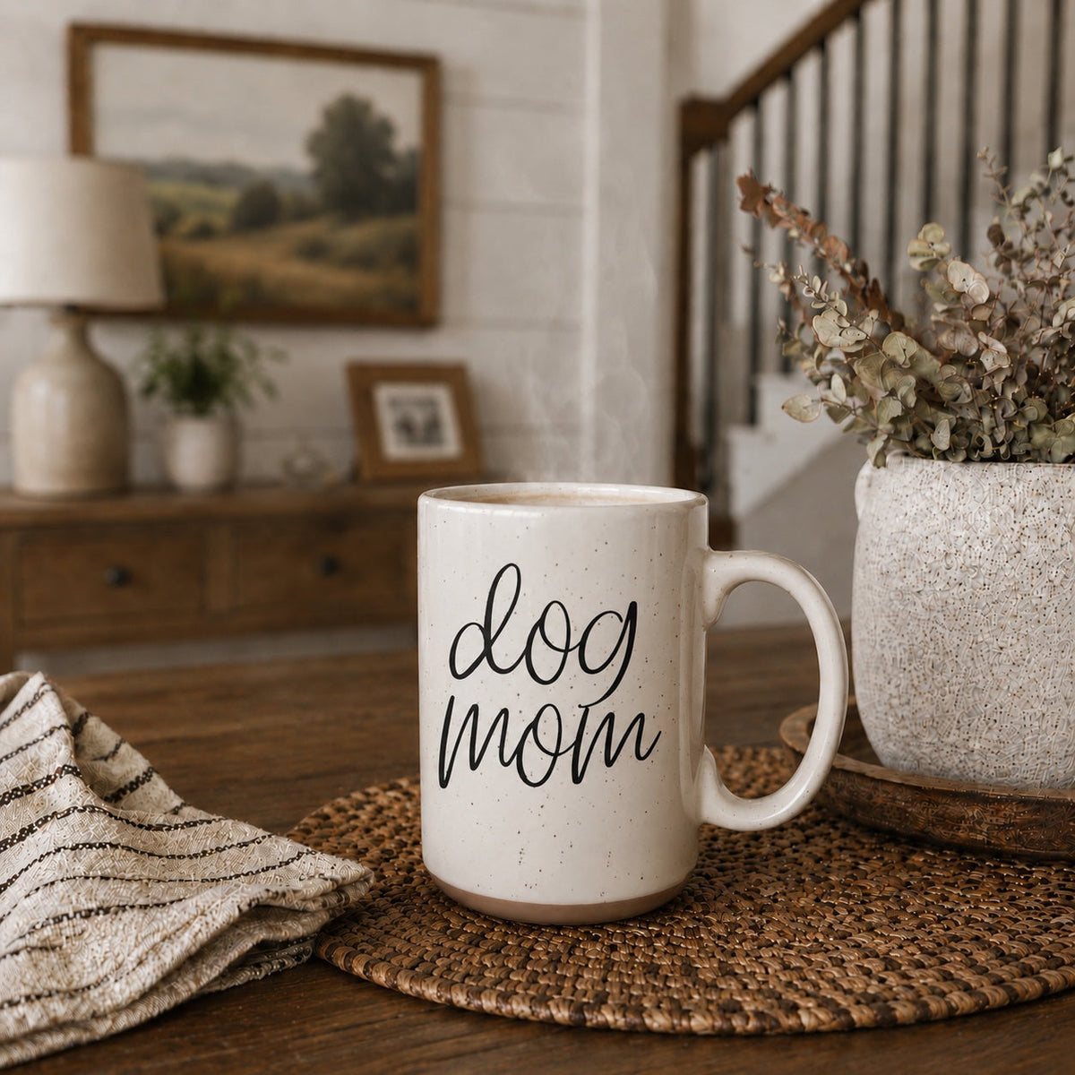16 oz "Dog Mom" Mug