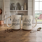 16 oz "Dog Mom" Mug
