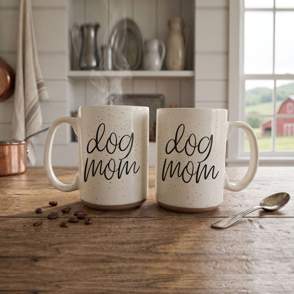 16 oz "Dog Mom" Mug