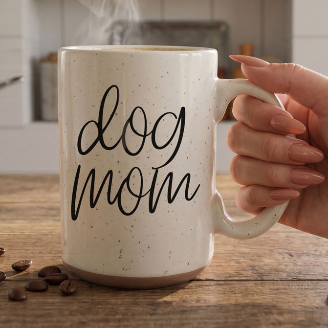 16 oz "Dog Mom" Mug