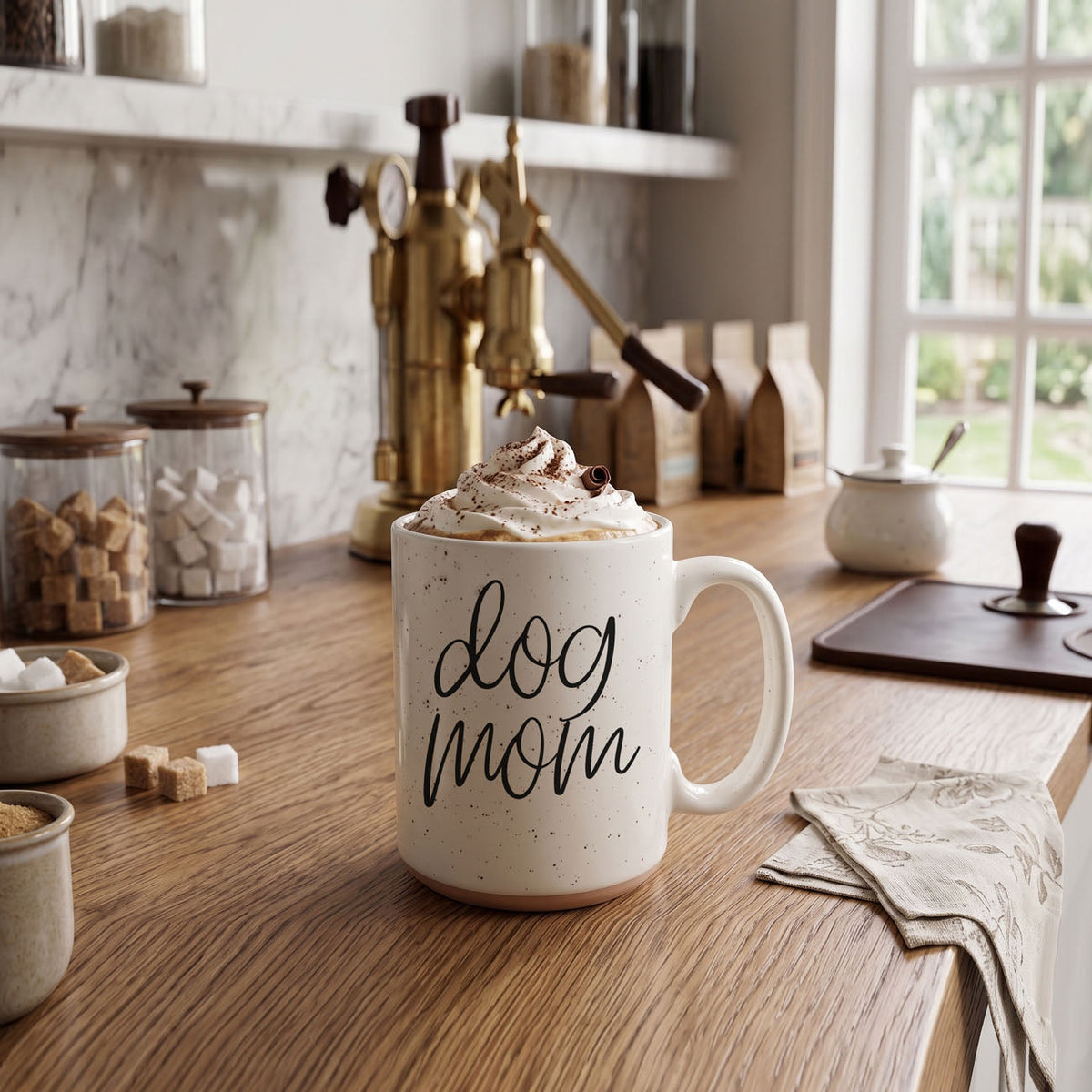 16 oz "Dog Mom" Mug