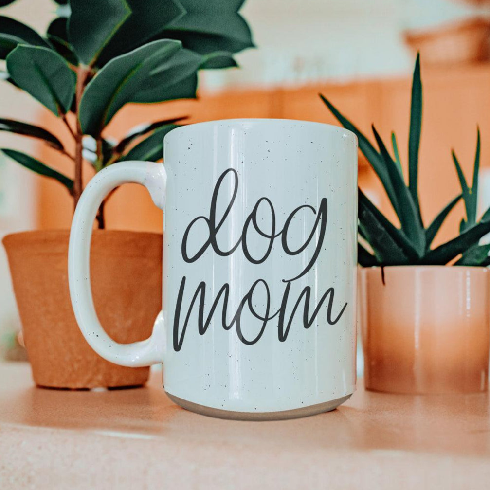 16 oz "Dog Mom" Mug