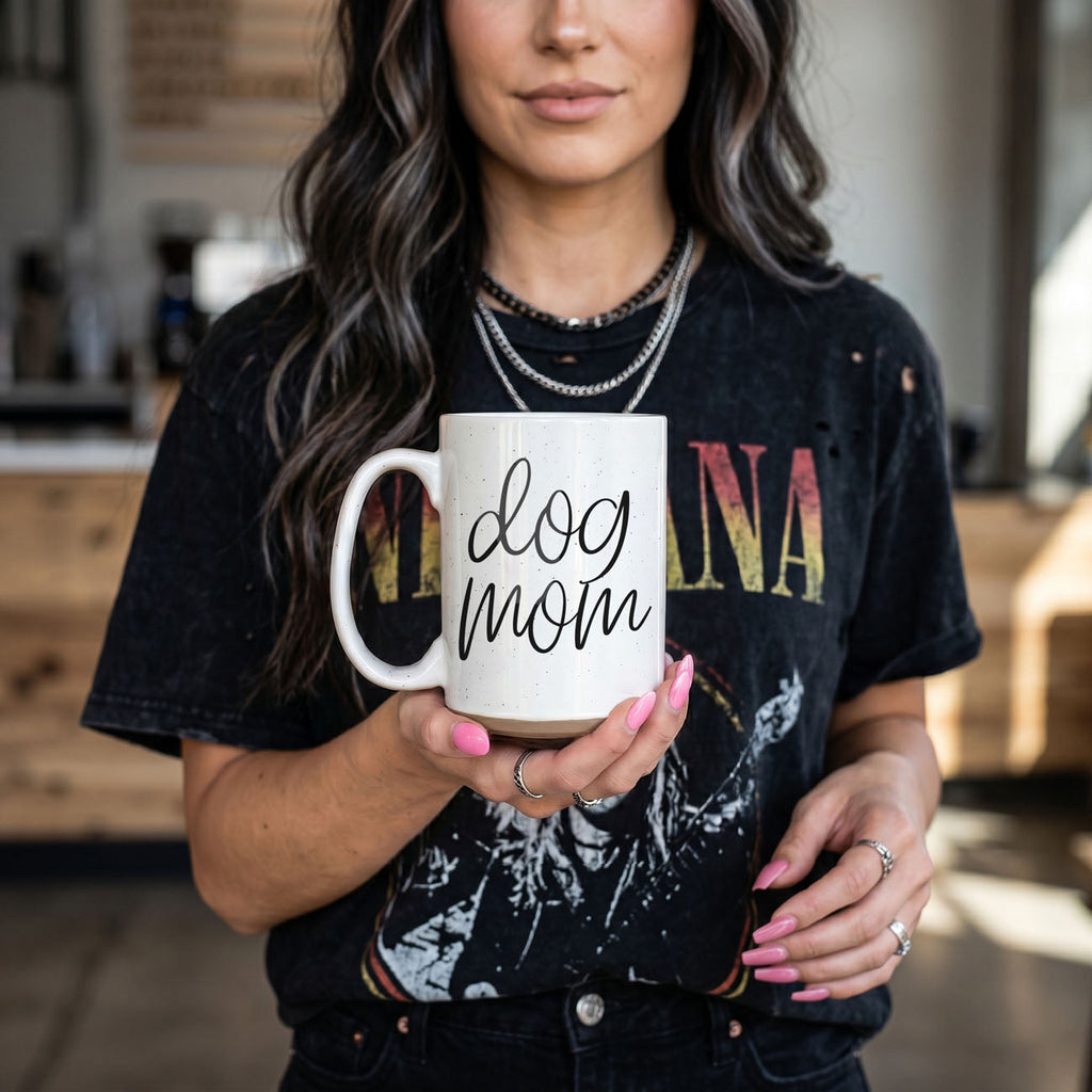 16 oz "Dog Mom" Mug