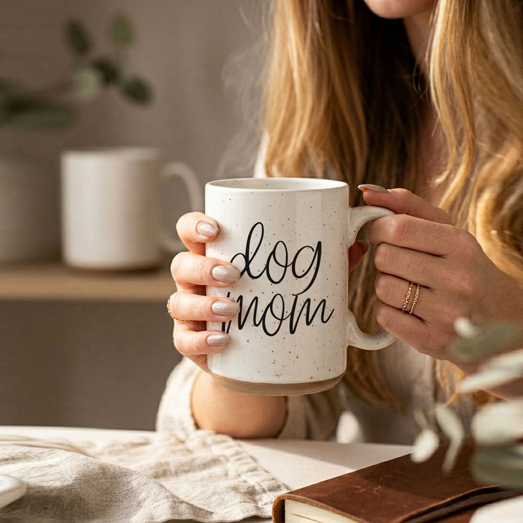 16 oz "Dog Mom" Mug