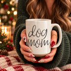 16 oz "Dog Mom" Mug
