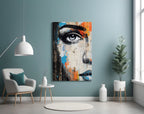 Half Portrait Glass Wall Art || Designer Collection
