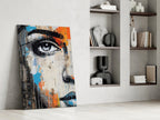 Half Portrait Glass Wall Art || Designer Collection