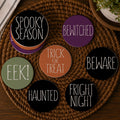 Ceramic Halloween Coasters — Select Your Pack & Style