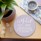 Easter + Spring Ceramic Coasters — Select Your Pack & Style