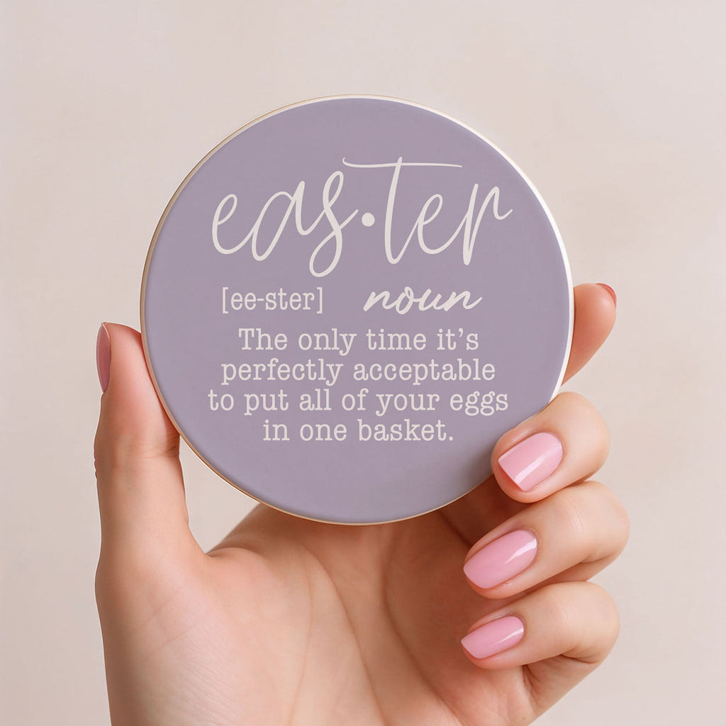 Easter + Spring Ceramic Coasters — Select Your Pack & Style