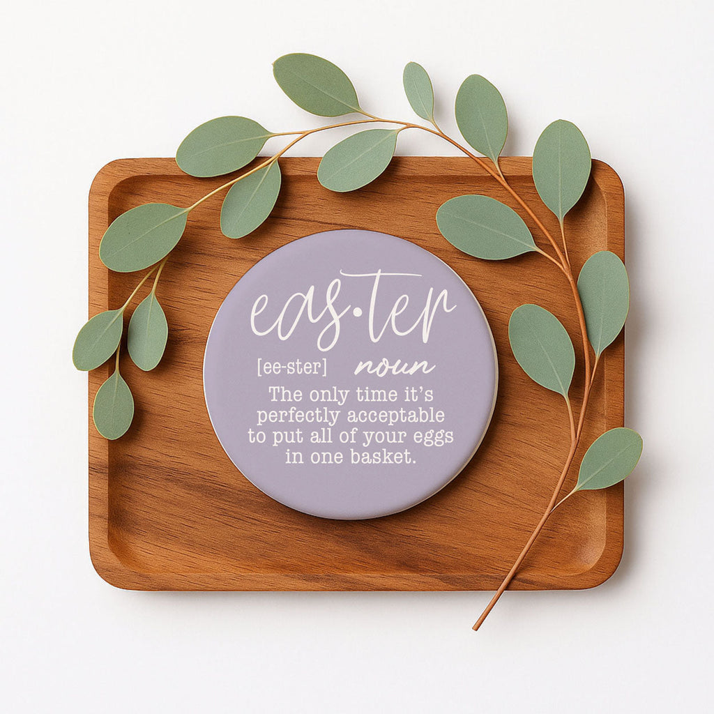 Easter + Spring Ceramic Coasters — Select Your Pack & Style
