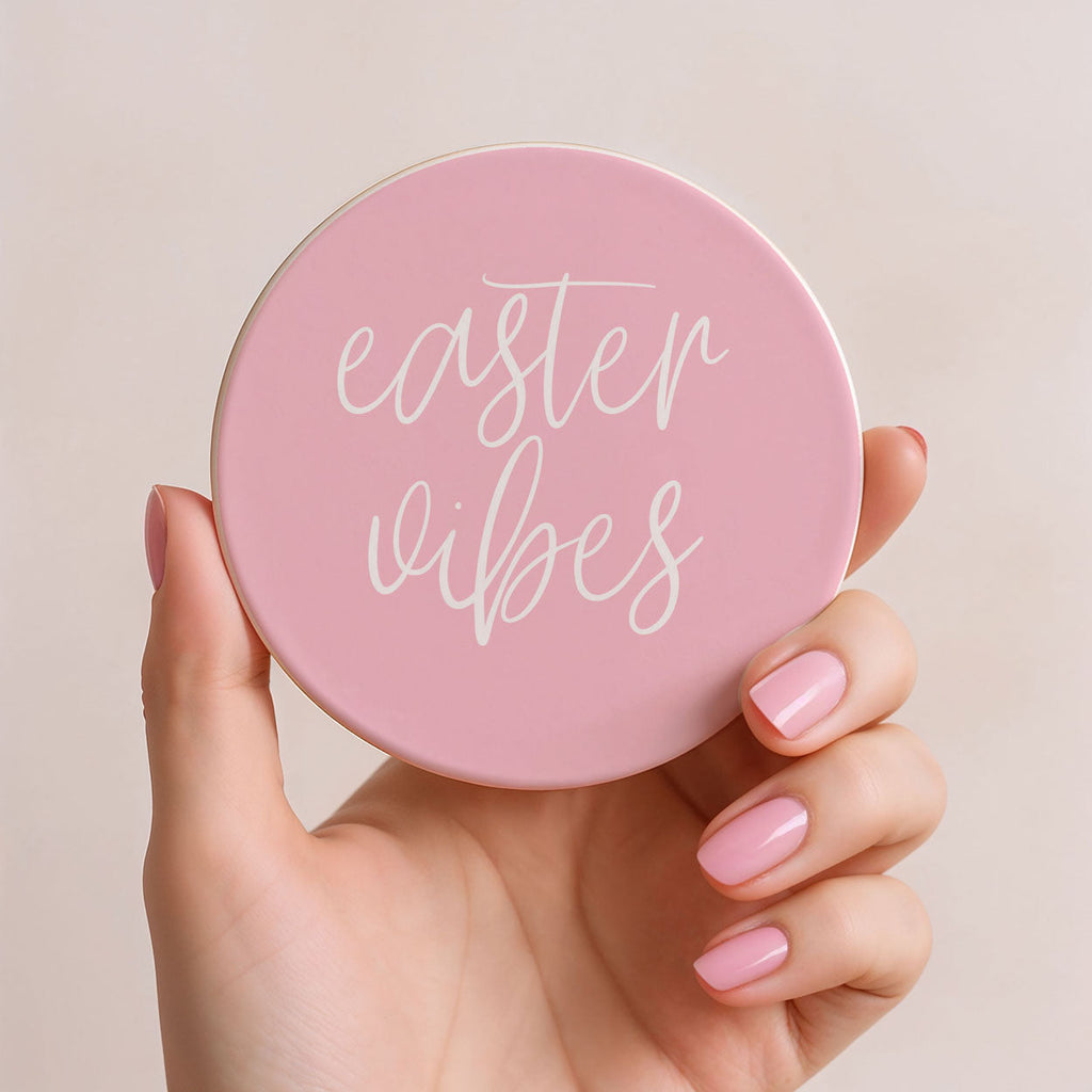 Easter + Spring Ceramic Coasters — Select Your Pack & Style