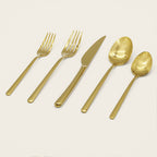 Emilia Mirror Finished 18/10 Stainless Steel 20-Piece Flatware Set — Select Your Finish Color