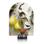 Breath Wood Smoked Glass Reed Diffuser with Aroma Oil