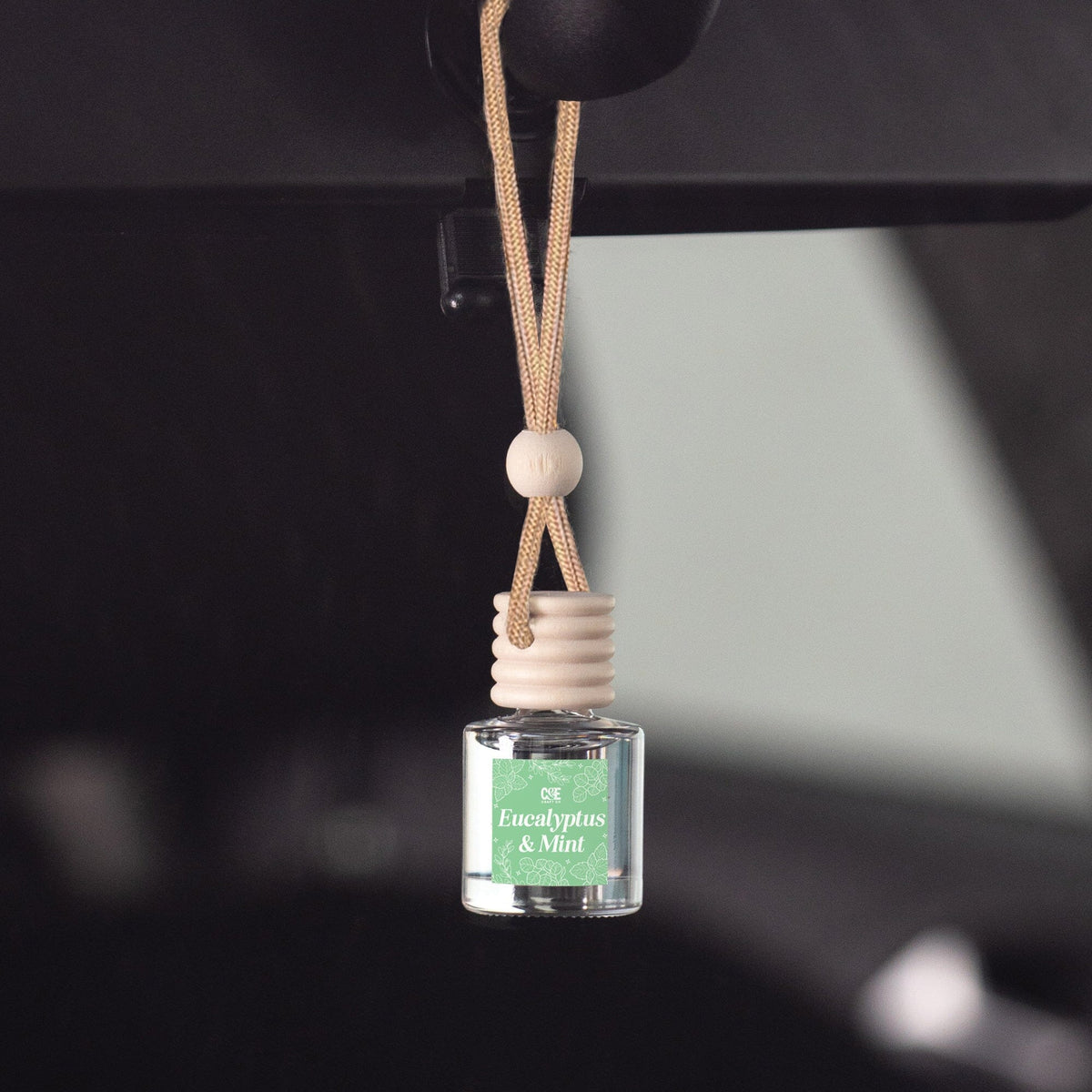 Eucalyptus & Mint Scented Hanging Refillable Car Freshener Diffuser