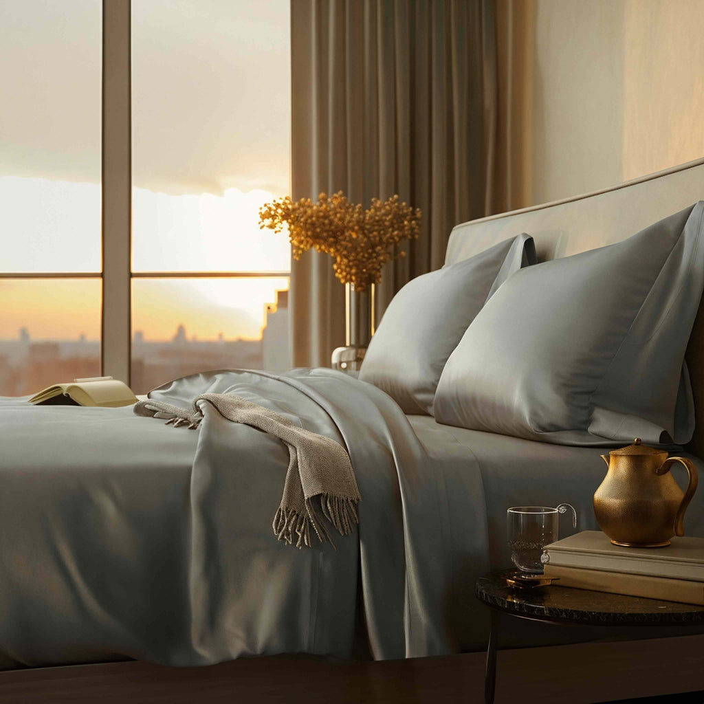 Luxe Australian Sateen Pillowcase Set — Select Your Color & Size