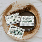Handmade Wooden "Fall Harvest" Sign