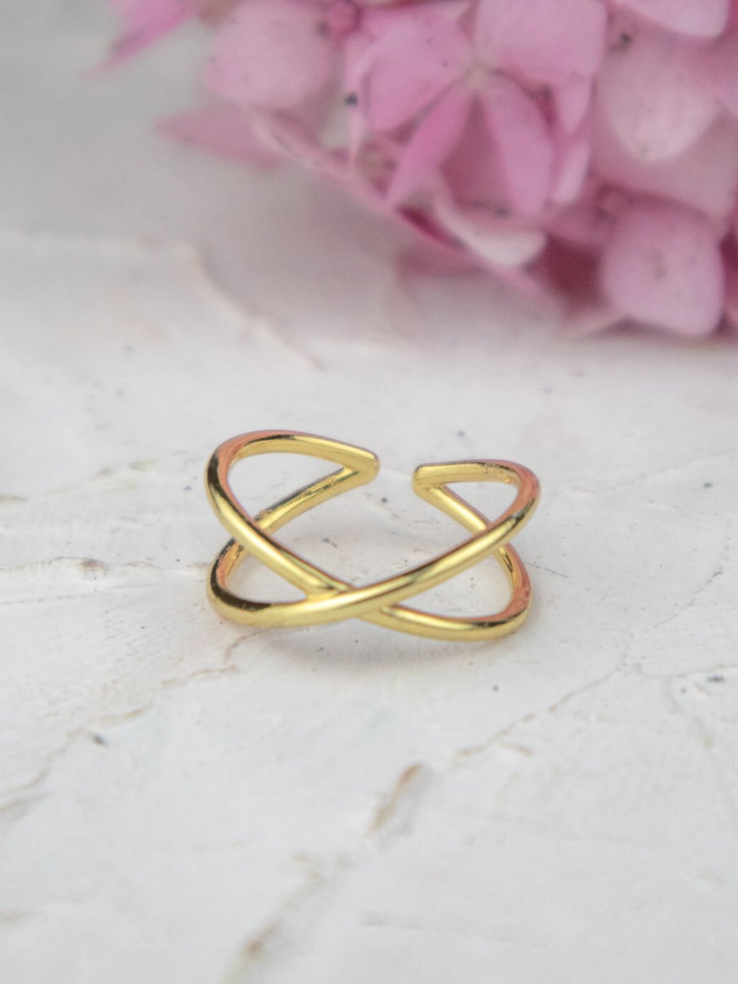 Mia Leaf Ring — Select Your Color & Size