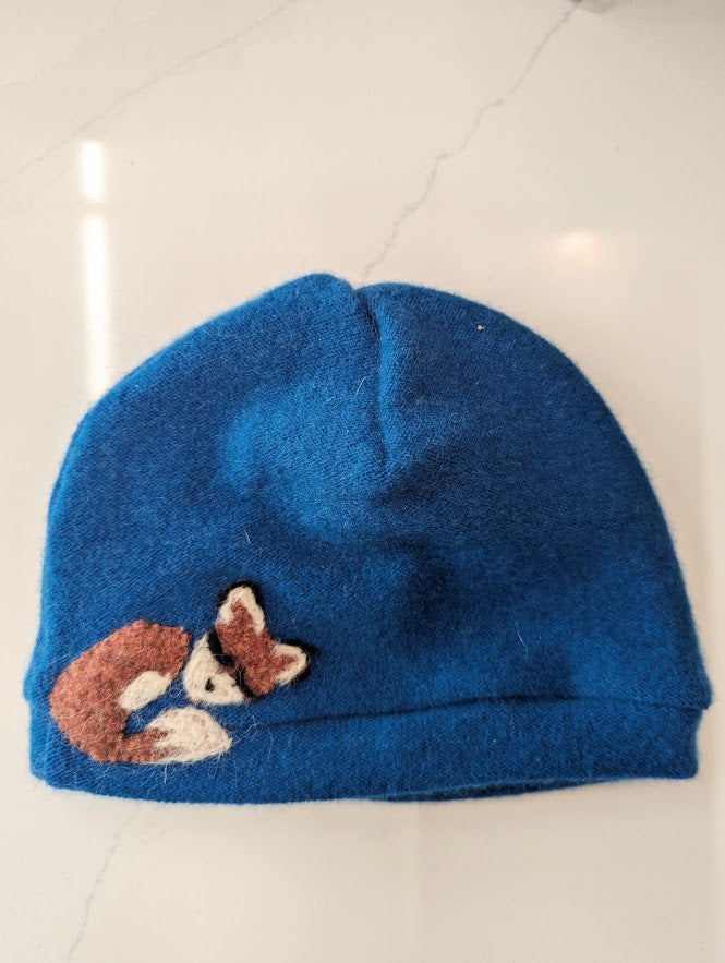 Sleeping Fox Cashmere Hat - Toddler — Select Your Color