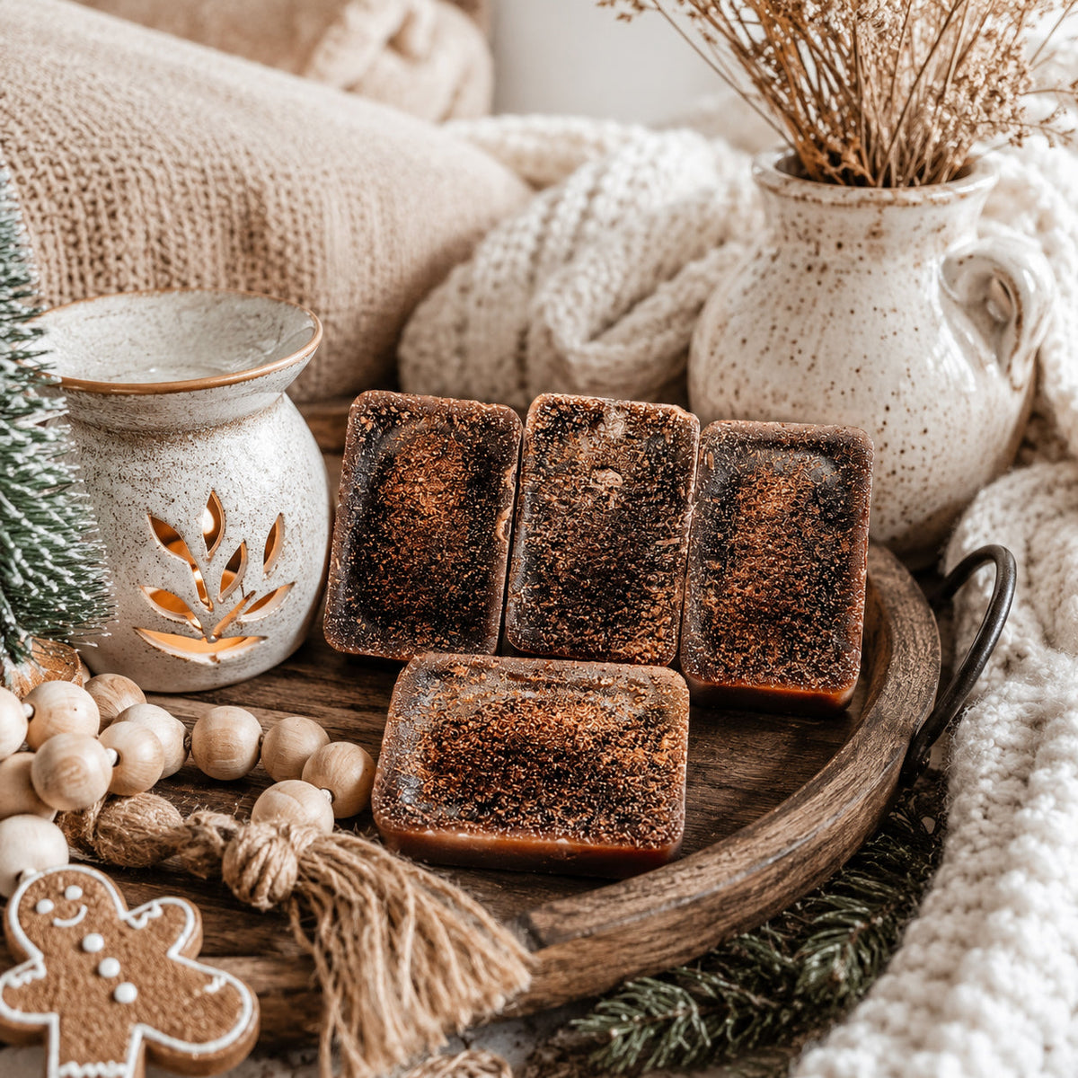 Gingerbread Spiced Latte XL Wax Melts — Select Your Label
