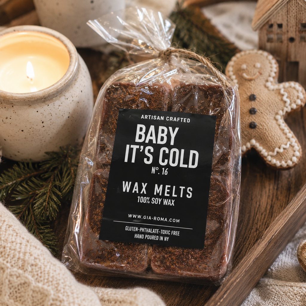 Gingerbread Spiced Latte XL Wax Melts — Select Your Label