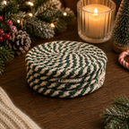 Candy Cane Coaster PRE-ORDER — Select Your Color