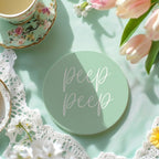 Easter + Spring Ceramic Coasters — Select Your Pack & Style