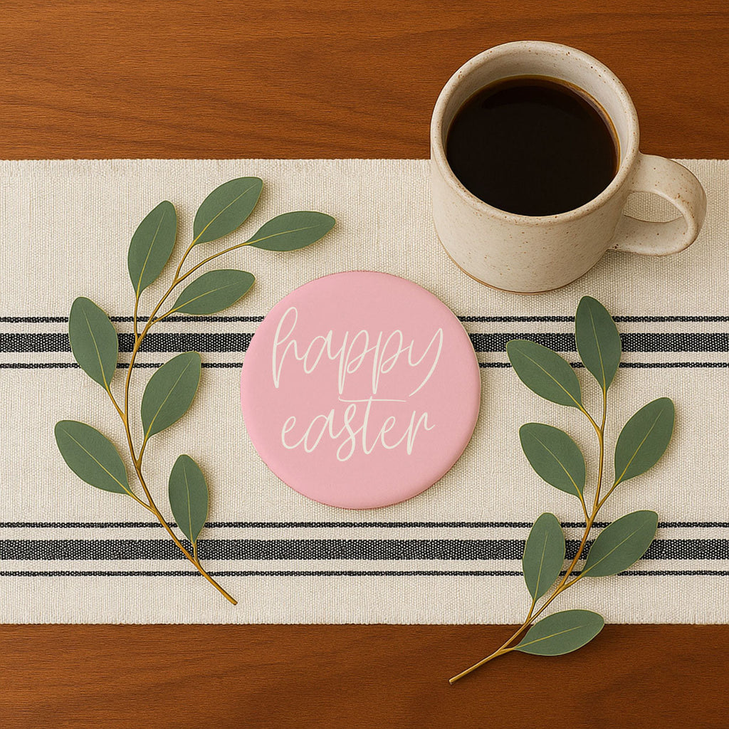 Easter + Spring Ceramic Coasters — Select Your Pack & Style