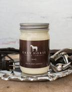 High End Saddle Signature Jar Candle