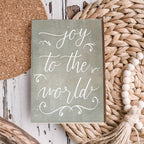 Wooden "Joy To The World" Sign