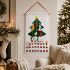 Handmade Felt Christmas Advent Calendar