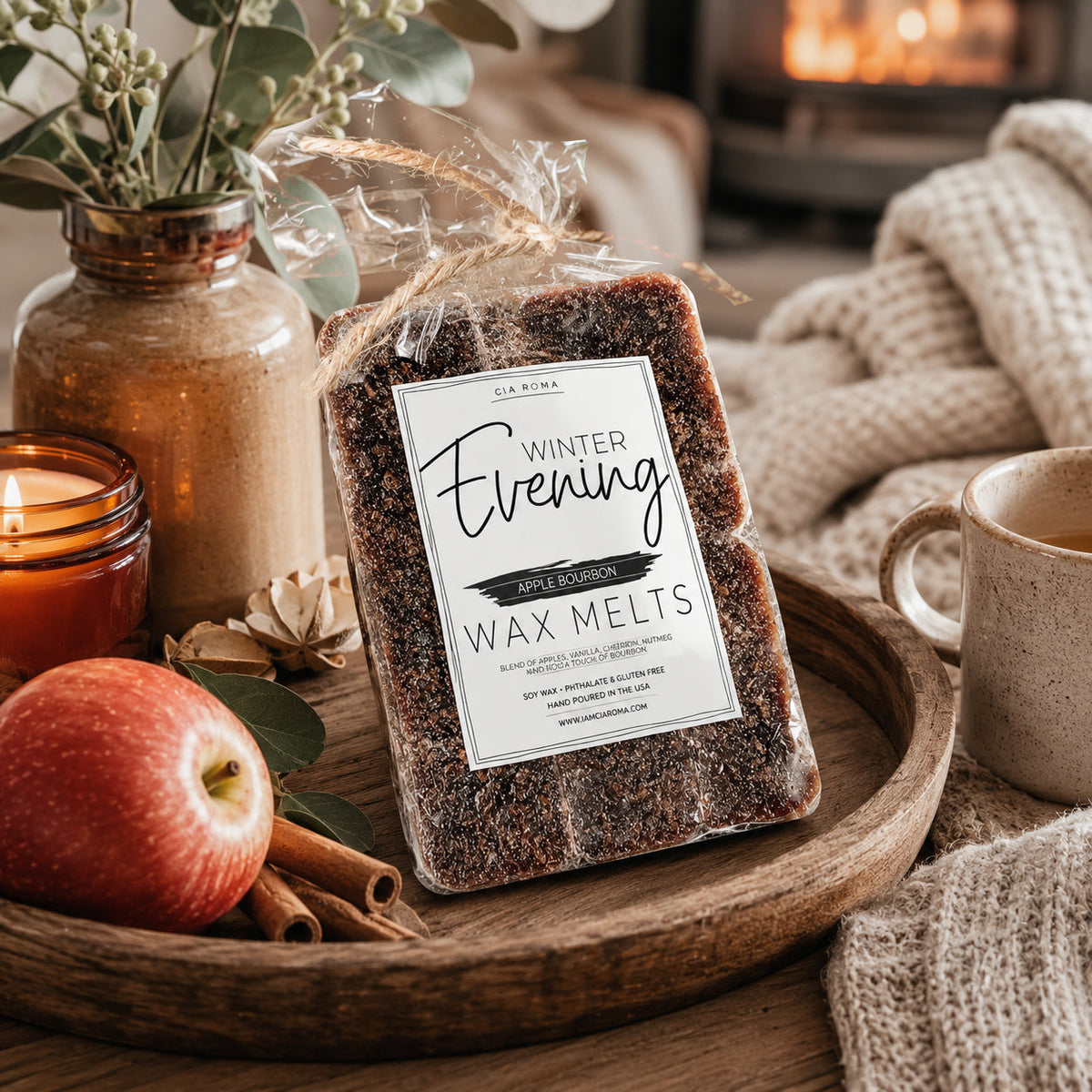 Apple Bourbon XL Wax Melts