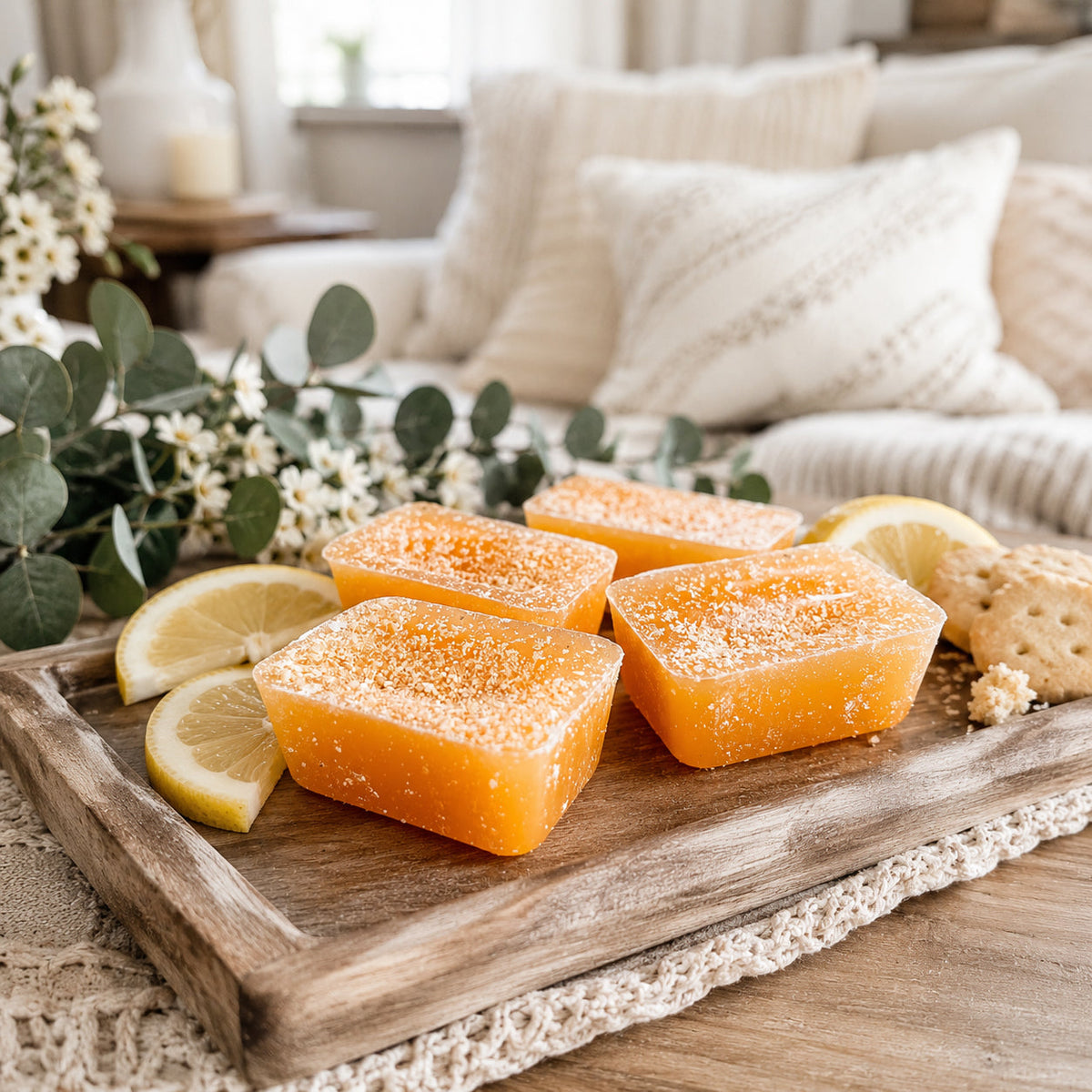 Lemon Shortbread XL Wax Melts — Select Your Label