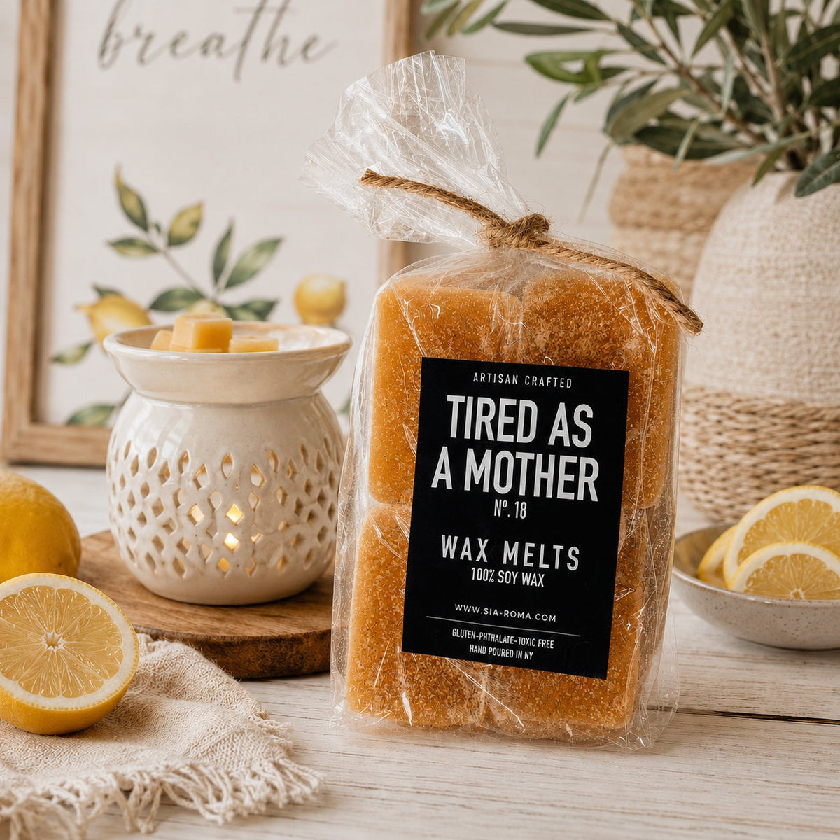 Lemon Shortbread XL Wax Melts — Select Your Label
