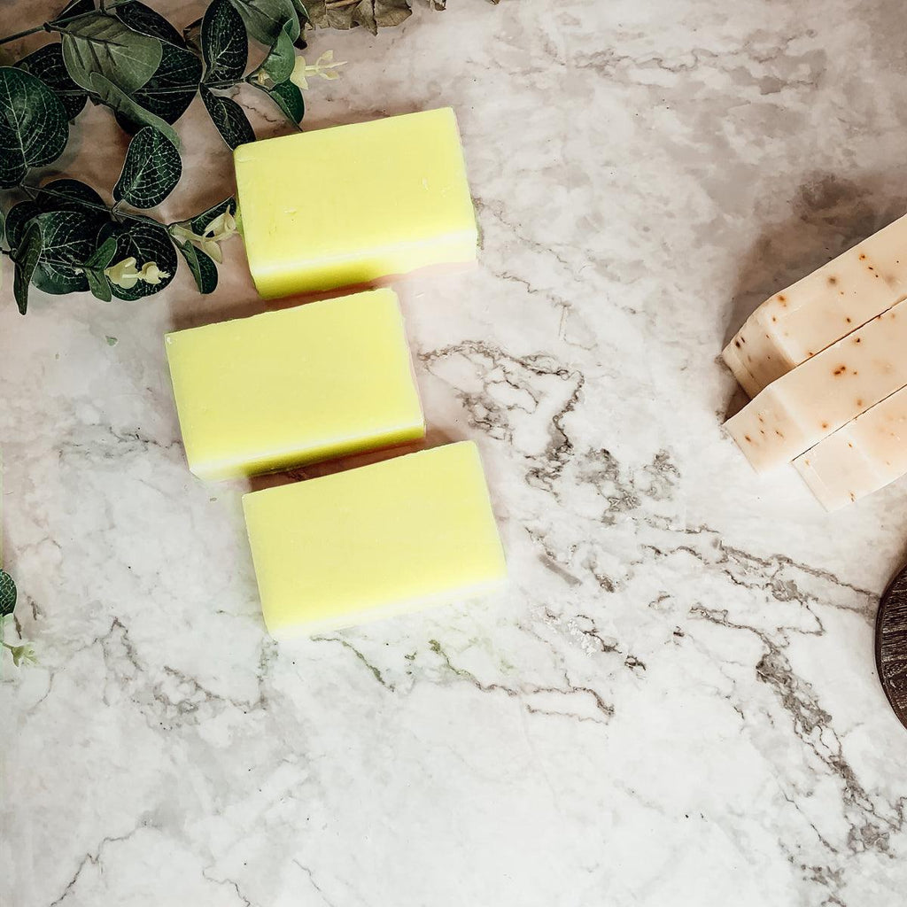 Lemon Zest Soap Scrub Bar