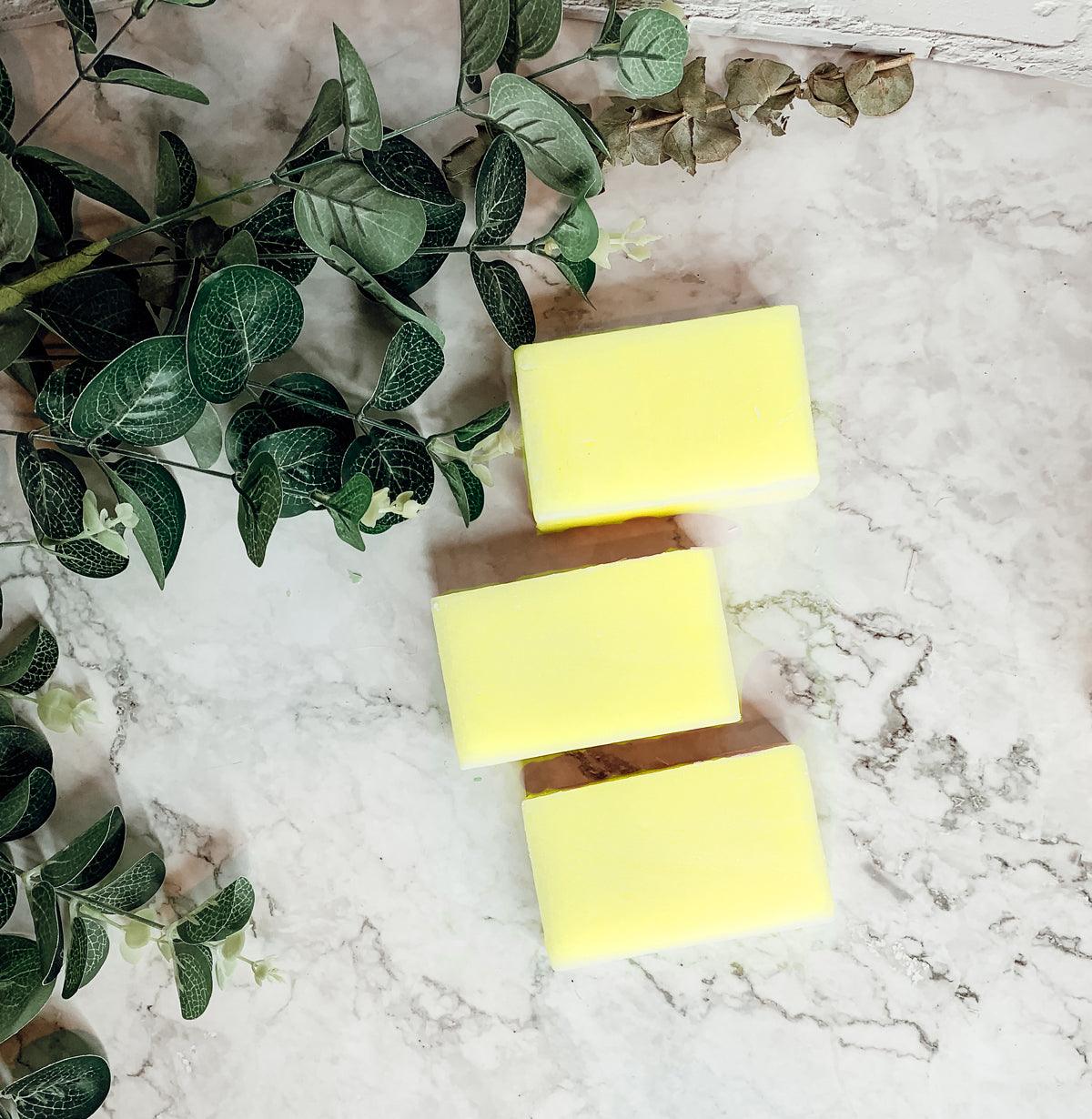 Lemon Zest Soap Scrub Bar