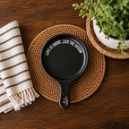 Bold "Life is Short...Lick the Spoon" Spoon Rest & Wooden Spoon — Select Your Color & Spoon