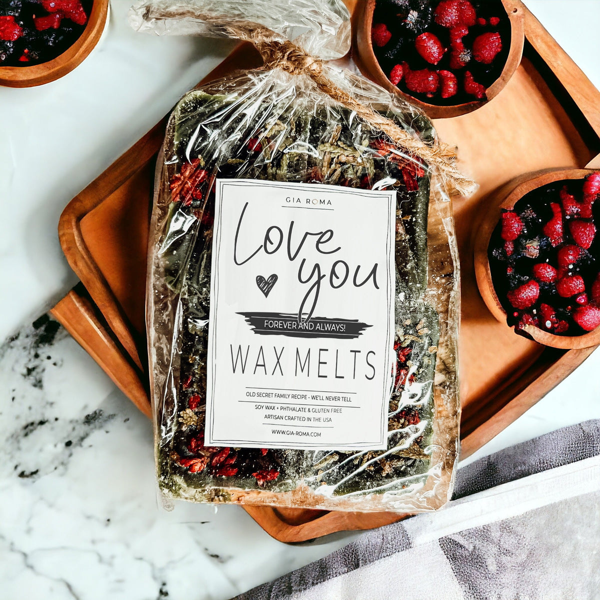 Gifting XL Wax Melts — Select Your Scent & Label Message