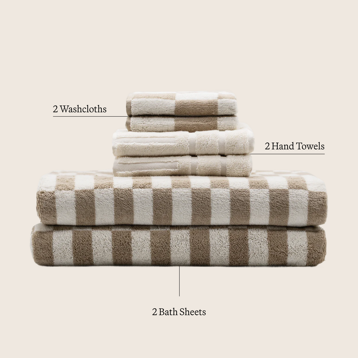 Pietra Australian Cotton Towels — Select Your Color & Size