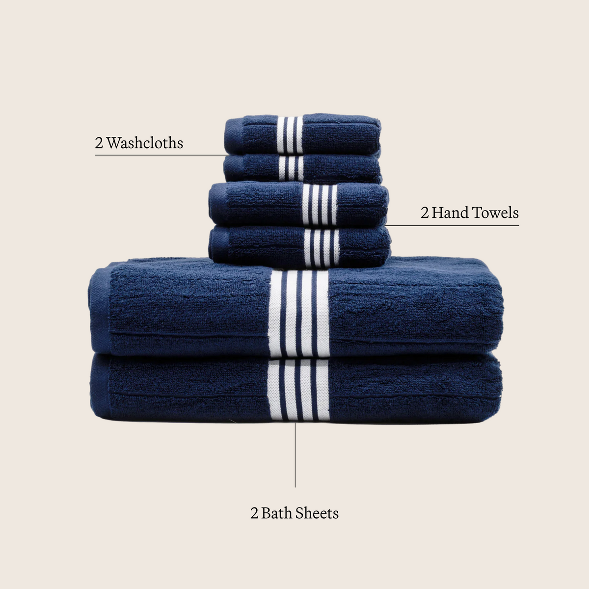Nautilus Australian Cotton Towels — Select Your Color & Size