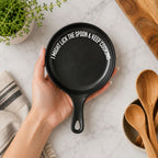 " I Might Lick the Spoon & Keep Cooking" Spoon Rest & Wooden Spoon — Select Your Color & Spoon