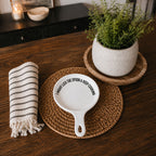 " I Might Lick the Spoon & Keep Cooking" Spoon Rest & Wooden Spoon — Select Your Color & Spoon
