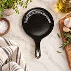 " I Might Lick the Spoon & Keep Cooking" Spoon Rest & Wooden Spoon — Select Your Color & Spoon