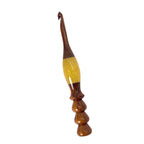 Sparkle Rosewood Crochet Hook — Choose Your Size